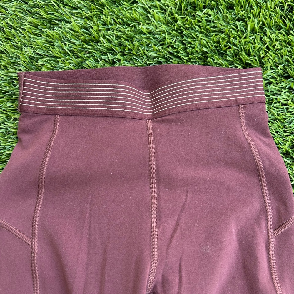 lululemon athletica Brown Leggings and gold - Picture 2 of 5